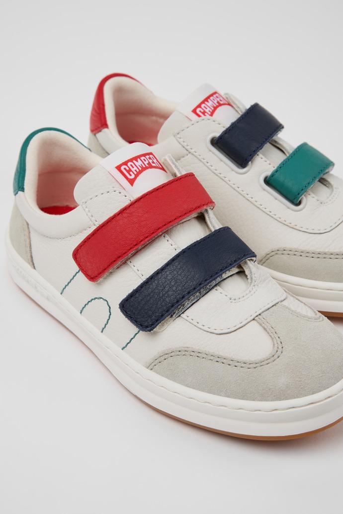 Twins Multicolor Leather and Nubuck Sneakers for kids. by CAMPER