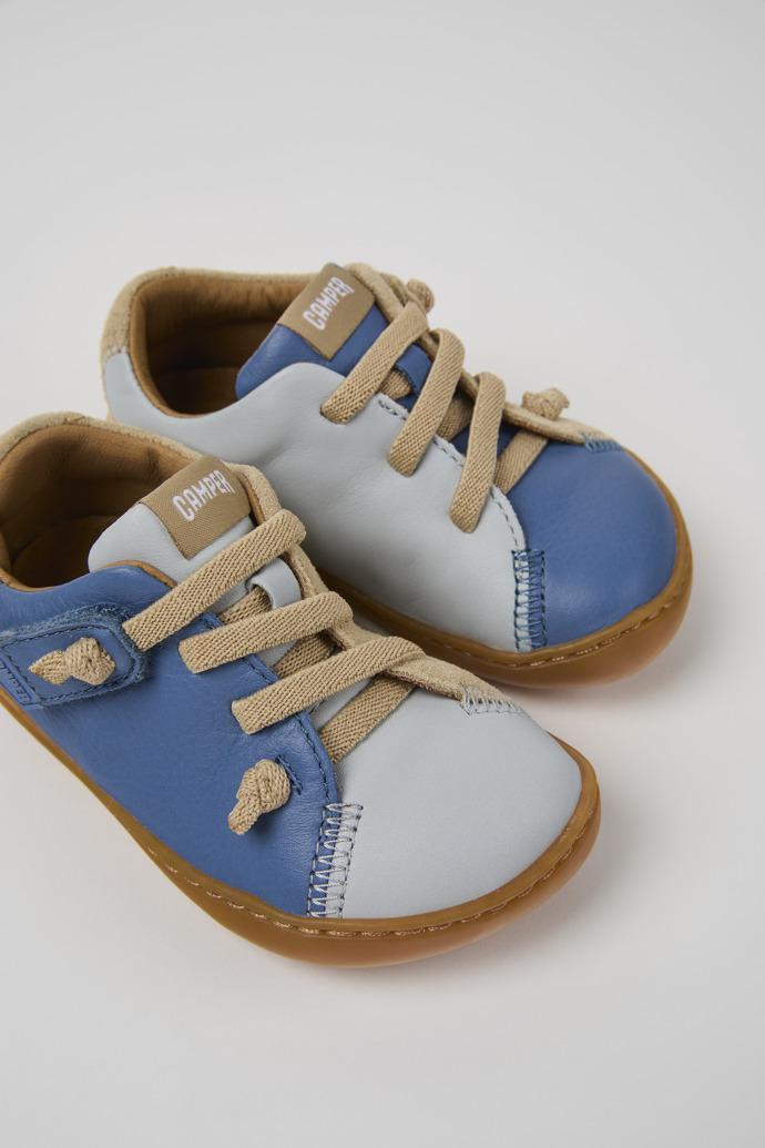 Twins Multicolor Nubuck and Leather Shoes for Kids. by CAMPER