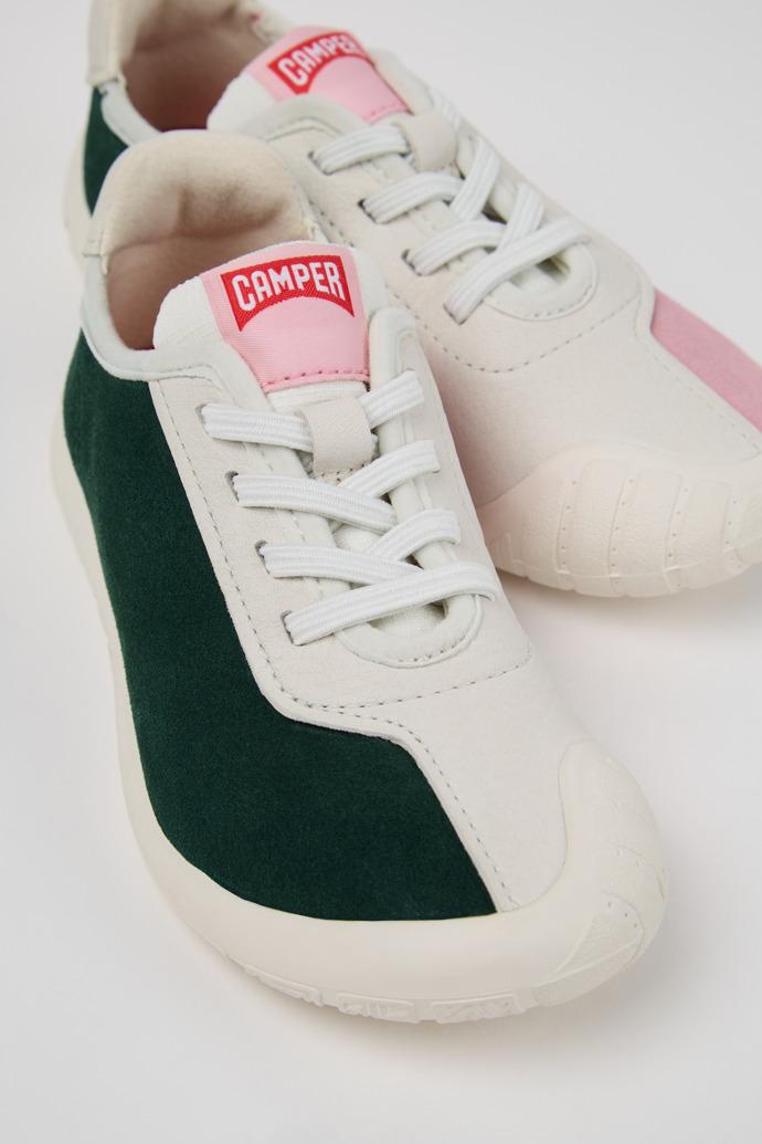 Twins Multicolor Nubuck and Leather Sneakers for Children. by CAMPER