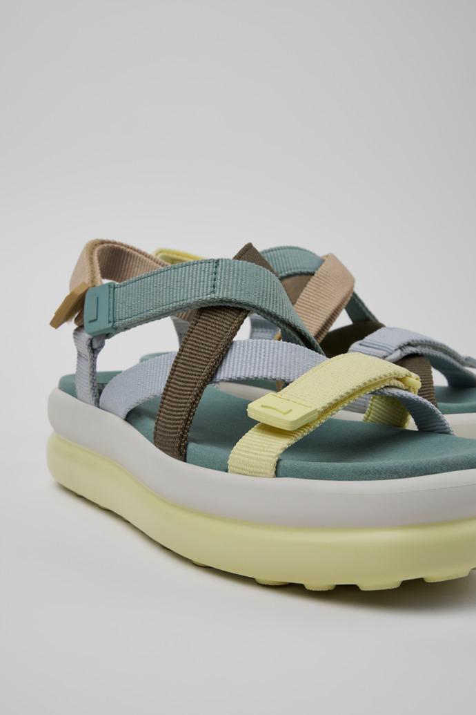 Twins Multicolor Recycled PET Sandals for Women. by CAMPER