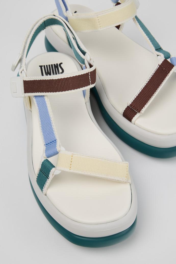 Twins Multicolor Textile Sandals for Women with EVA Outsoles. by CAMPER