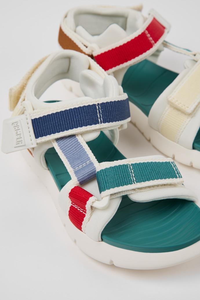 Twins Multicolor Textile Sandals for kids. by CAMPER