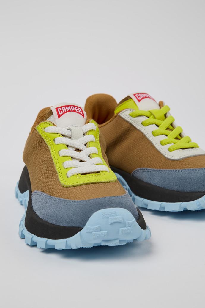 Twins Multicolor leather and textile Sneaker for kids by CAMPER