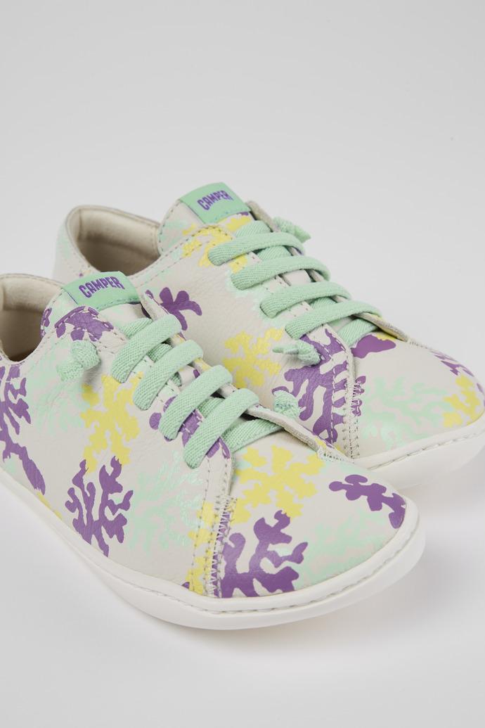 Twins Multicolored Leather Slip-on by CAMPER