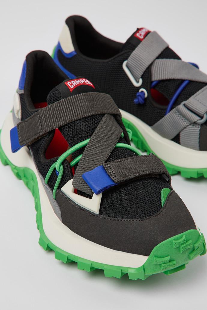 Twins Multicolored Textile/Leather Sneaker for Women by CAMPER