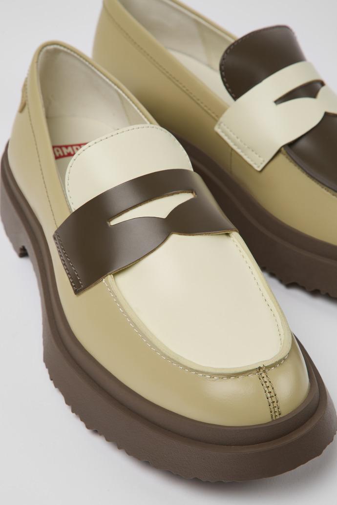 Twins Multicolored leather loafers for women by CAMPER
