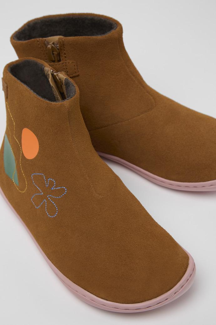 Twins Multicolored nubuck boots by CAMPER