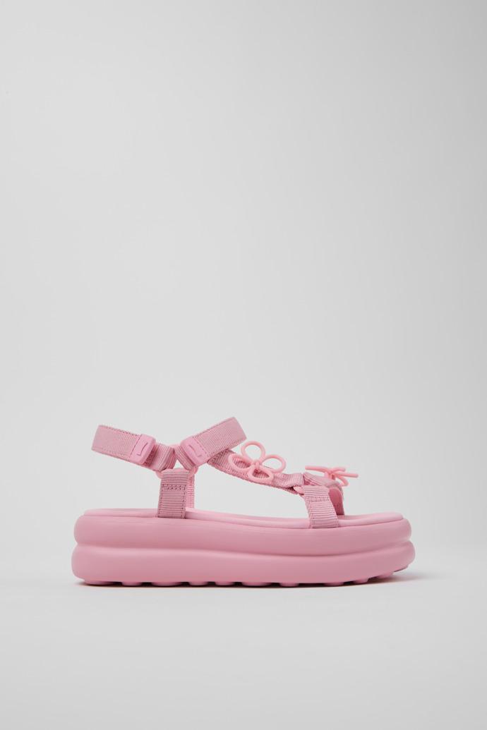 Twins Pink Recycled PET Sandals for Women. by CAMPER