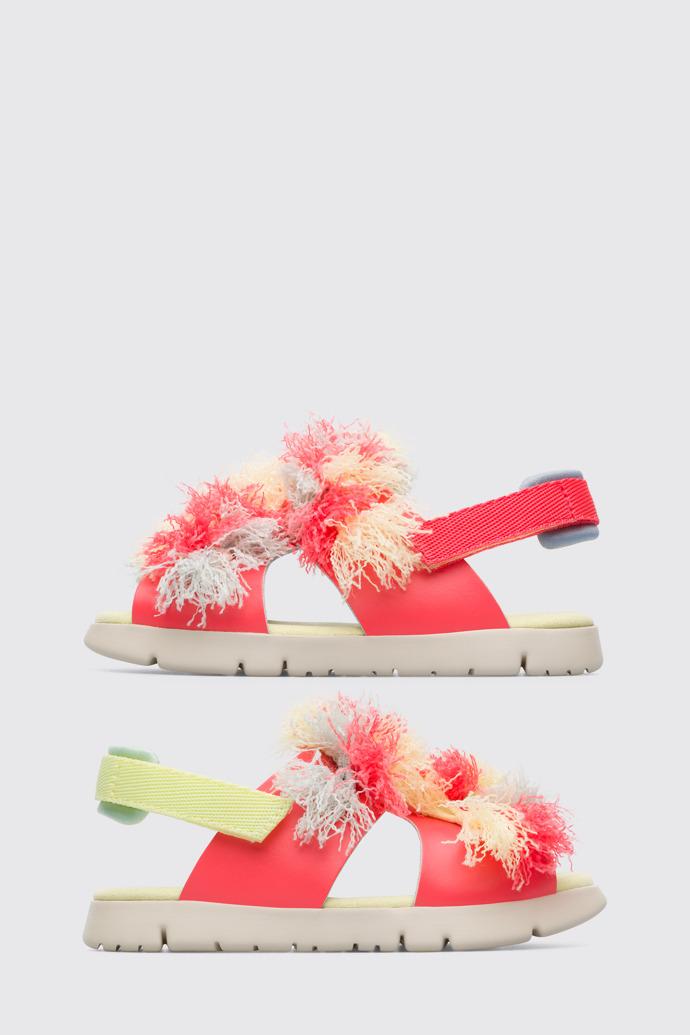 Twins Pink Sandals for Kids by CAMPER
