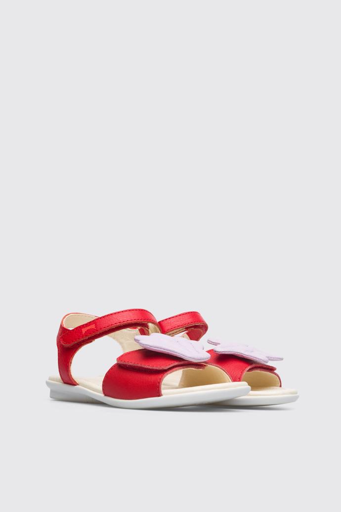 Twins Red TWINS sandal for girls by CAMPER