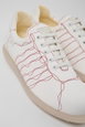 Twins White Leather Oxford Sneaker for Men by CAMPER Twins White Leather Oxford Sneaker for Men by CAMPER