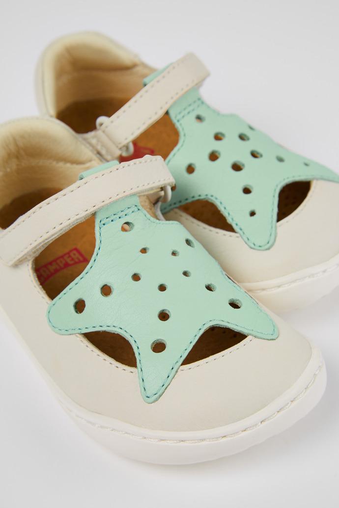 Twins White Leather Shoe by CAMPER