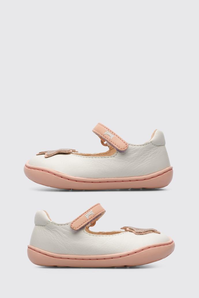 Twins White TWINS sandal for girls by CAMPER
