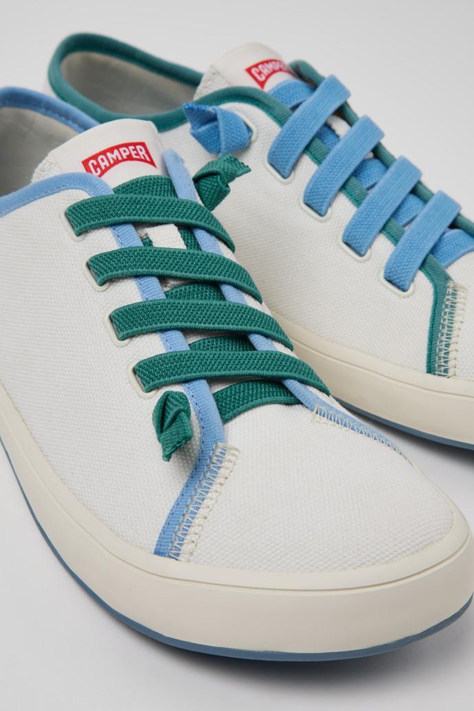 Twins White Textile Sneakers for Men. by CAMPER