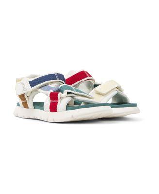 Unisex Oruga Mismatched Textile Sandals - Toddler by CAMPER