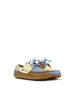 Unisex Peu Cami Mismatched Leather Boat Shoes - Toddler by CAMPER