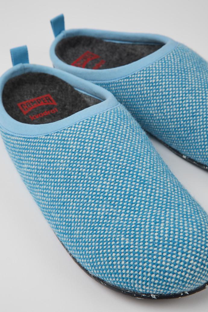 Wabi Blue wool and viscose slippers for women by CAMPER