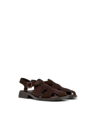 Women's Dana Leather Fisherman Sandal by CAMPER