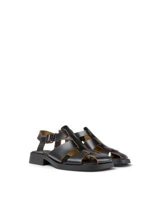 Women's Dana Leather Fisherman Sandal by CAMPER