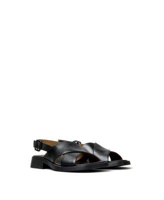 Women's Dana Leather X-Strap Sandal by CAMPER