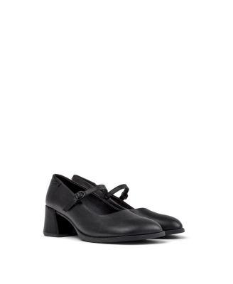 Women's Kora Leather Ballerina by CAMPER