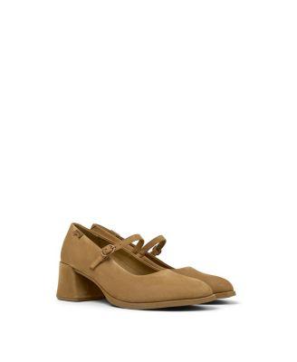 Women's Kora Leather Ballerina by CAMPER