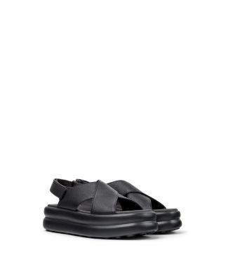 Women's Pelotas Flota Up Leather X-Strap Sandal by CAMPER
