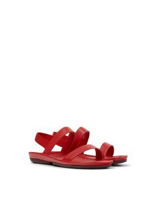 Women's Right Isla Leather 2-Strap Sandal by CAMPER