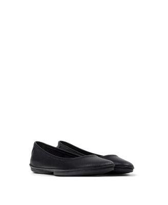 Women's Right Nina Leather Ballerina by CAMPER