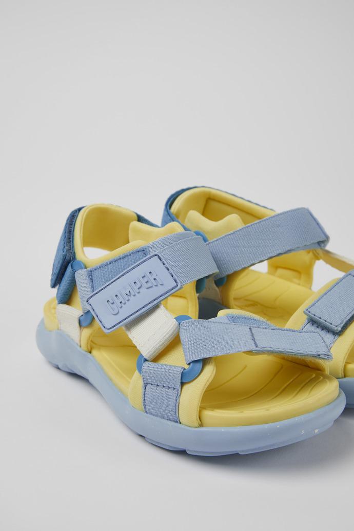 Wous Multicolored textile sandals for kids by CAMPER