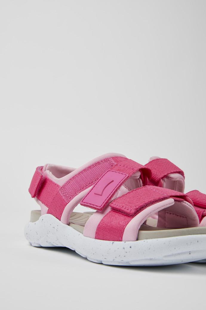 Wous Pink sandals for kids by CAMPER