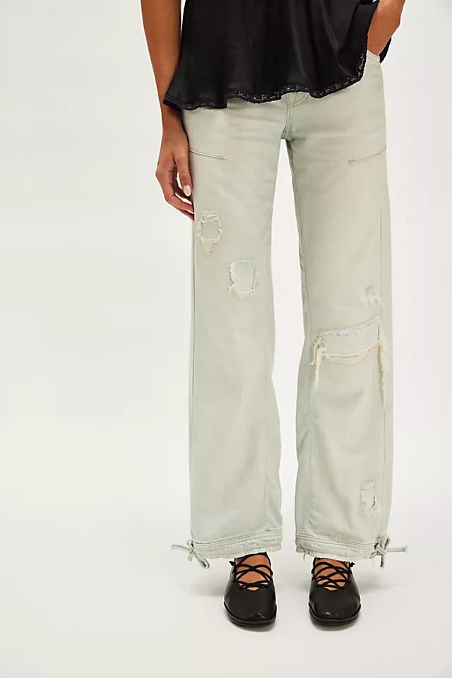 Sella Lace-Up Ballet Flats by CAMPER | FREE PEOPLE