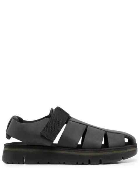 strap fastenting chunky sole sandals by CAMPER