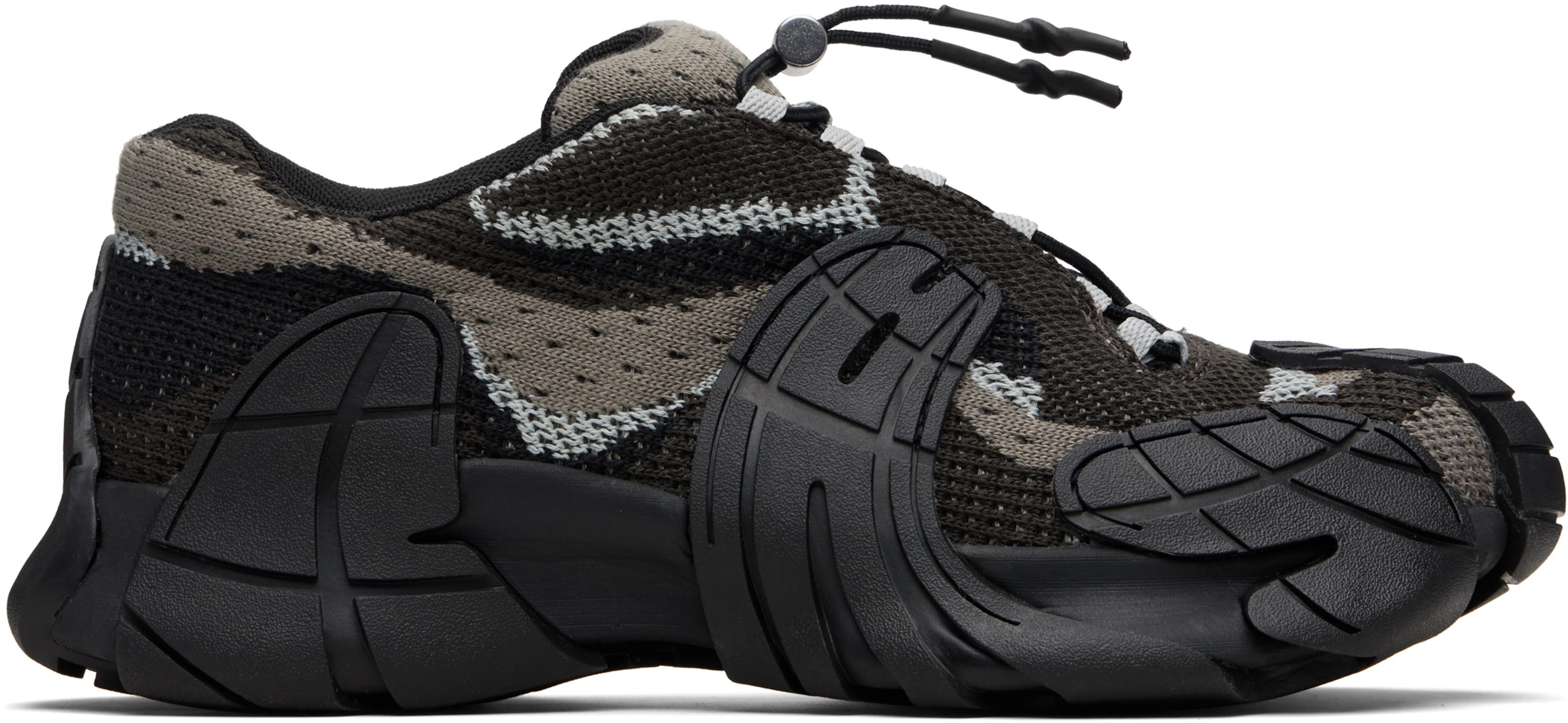 Black & Gray Tormenta Sneakers by CAMPERLAB | jellibeans