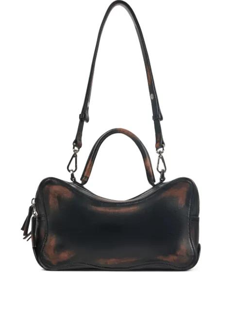 Lunissi leather top-handle shoulder bag by CAMPERLAB