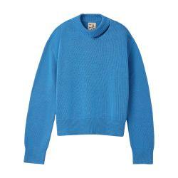 Melange knit round neck sweater by CAMPERLAB