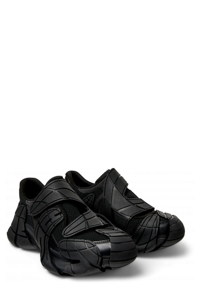 Tormenta Black Textile Sneakers by CAMPERLAB