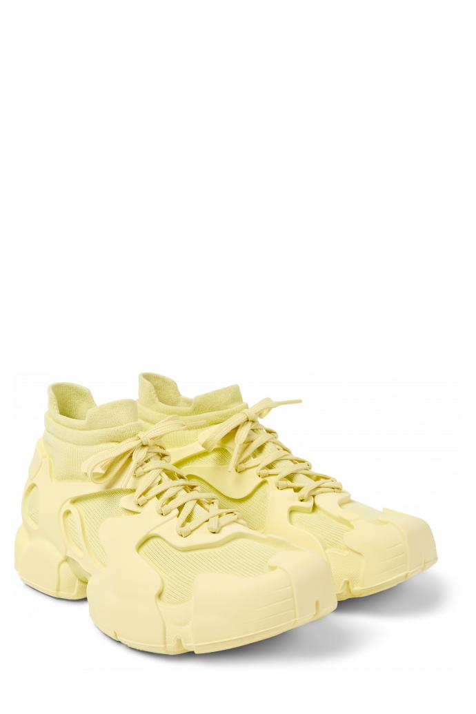 Tossu Yellow Caged Sneakers by CAMPERLAB