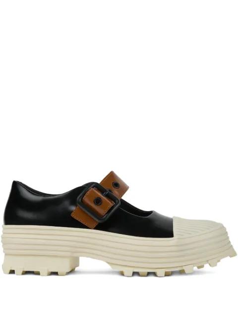 Traktori buckle-strap platform loafers by CAMPERLAB