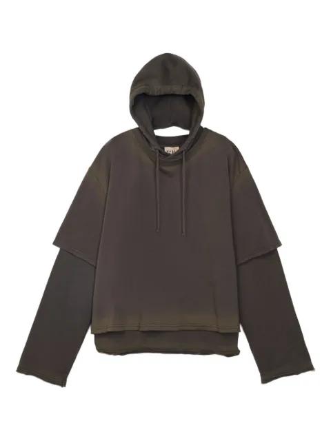 double-layered hoodie by CAMPERLAB