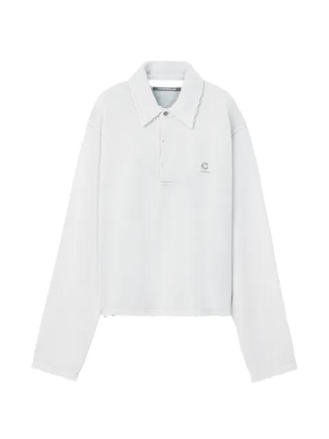 frayed collar sweatshirt by CAMPERLAB