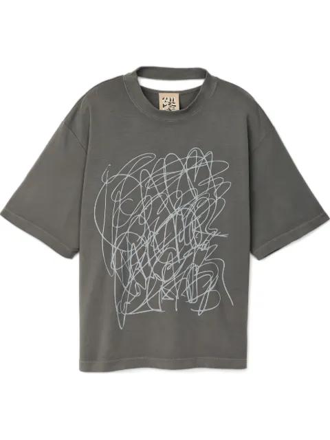 graphic-print T-shirt by CAMPERLAB