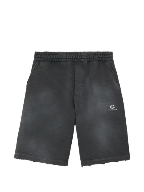 logo raw-hem shorts by CAMPERLAB