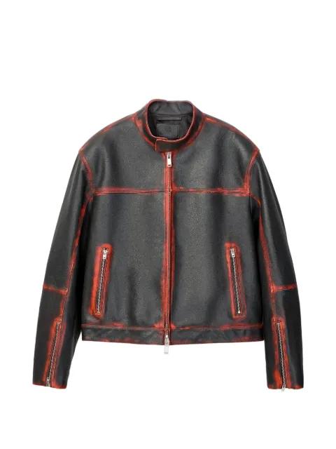 smooth leather jacket by CAMPERLAB
