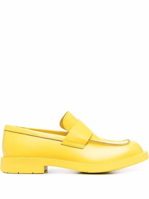 square-toe slip-on shoes by CAMPERLAB