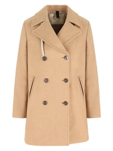 double-breasted coat by CAMPLIN