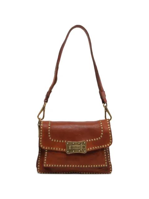 Agnese studded shoulder bag by CAMPOMAGGI