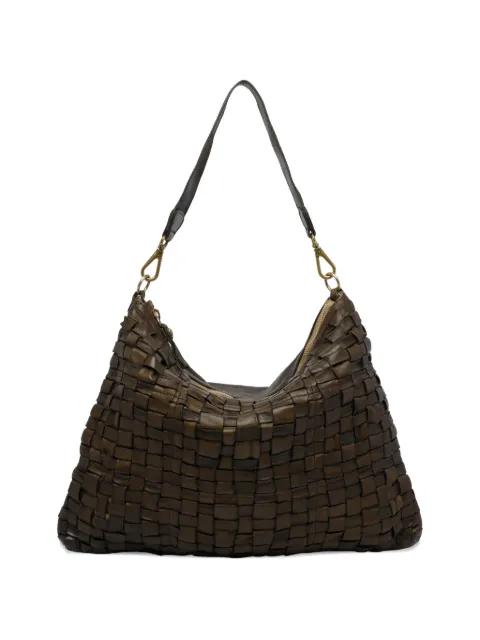 Carla woven shoulder bag by CAMPOMAGGI
