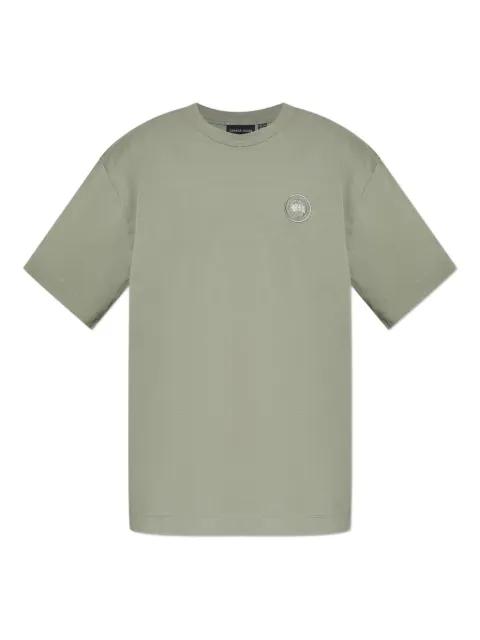 Arctic Program embroidered cotton T-shirt by CANADA GOOSE