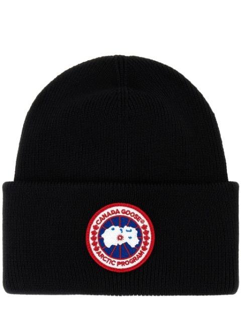 Arctic Toque logo-patch beanie by CANADA GOOSE